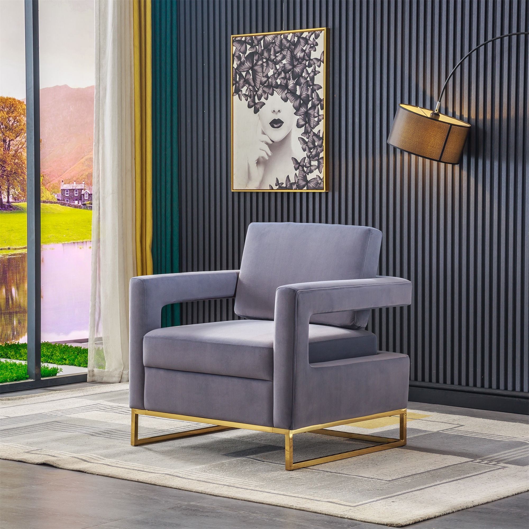 Bedroom outlet club chair