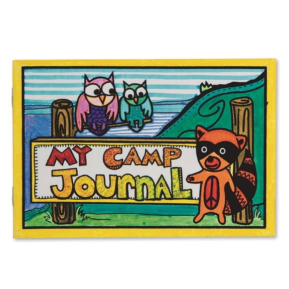 Velvet Art Camp Journal Craft Kit (Pack of 24)