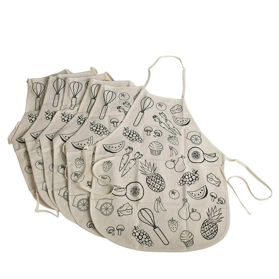 Velvet Art Kid's Apron (Pack of 6)