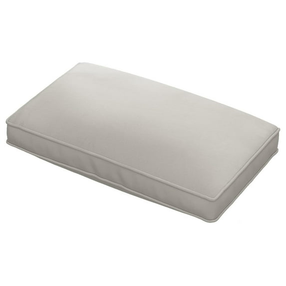 Velvet Back Cushion for Modular Sofa Rectangle Throw Pillows Soft Back Cushion (Grey)