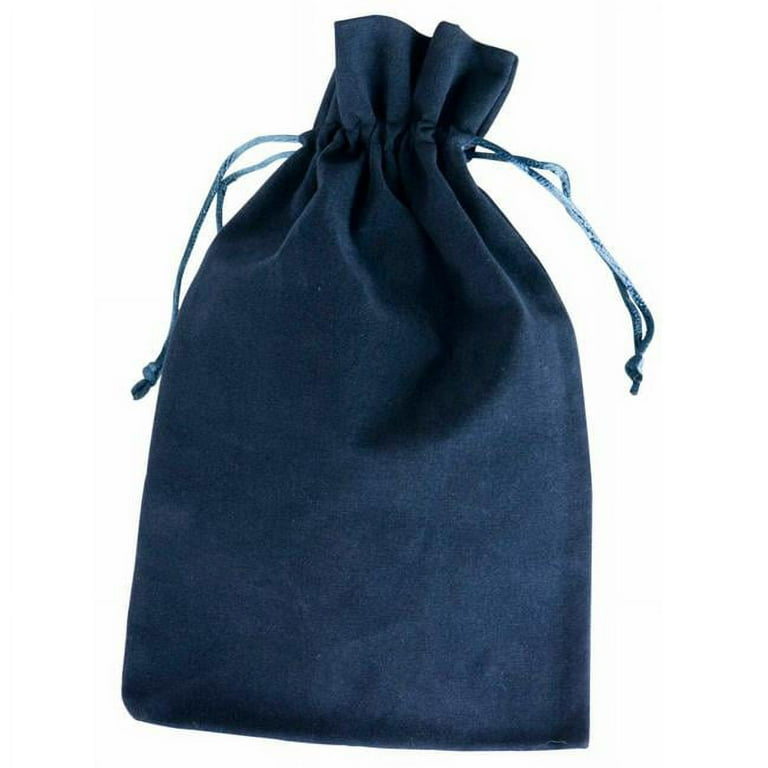 Velvet Bag for Flask Navy Blue Walmart
