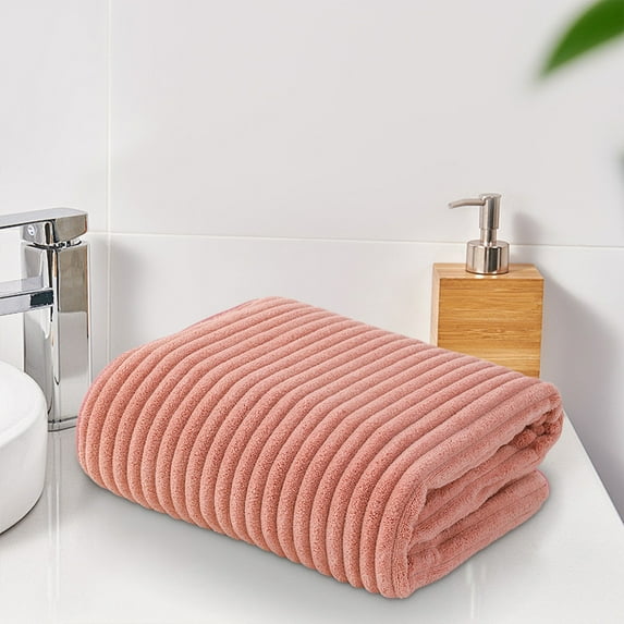 Velvet Bath Towel, Ultra Absorbent Home Spa Towel, 100% Cotton, Luxurious Softness, Heavy Duty Absorption, Elegant Design, Family Use, Spa Relaxation, Luxurious Comfort Bath Towel TOPLIU