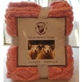 thumbnail image 1 of Velvet Berber Pink Throw Queen 90x90 inch, 1 of 1