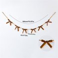 thumbnail image 1 of Velvet Bow Garland Valentine’s Day Decor Romantic Ribbon Banner for Party Backdrop Bedroom Wall Hanging Home Decorations, 1 of 9