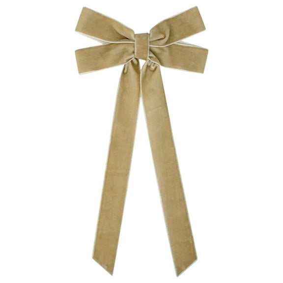 Velvet Bows For Christmas Tree Decorations Wreath Garland Velvet Bows With Gold Ties Velvet Bow Ribbon