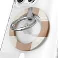 thumbnail image 1 of Velvet Caviar Compatible with MagSafe Phone Grip - Magnetic Ring Holder with Adjustable Stand (Nude Checkered), 1 of 6
