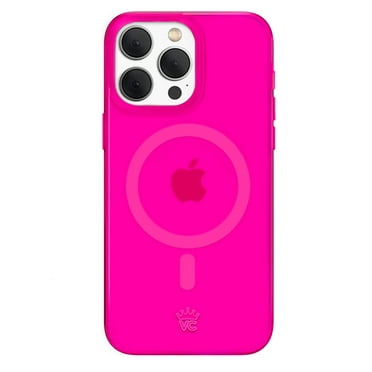 VELVET CAVIAR Neon Pink iPhone 15 Pro Max Case - Compatible with MagSafe - Cute Clear Protective Phone Cases for Women