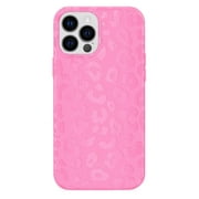 Velvet Caviar for iPhone 13 Pro Case Compatible with MagSafe - Cute Protective Phone Cases for Women - Hot Pink Leopard