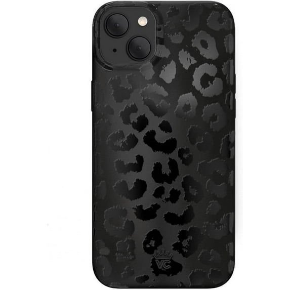 Velvet Caviar iPhone 15 Plus Case Leopard - MagSafe Compatible - Cute Protective Phone Cases for Women - Black Cheetah Print