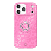 Velvet Caviar- iPhone 17 Pro Max 2025 iPhone 6.9" Pro Magsafe Case with Magnetic Ring Pink Leopard