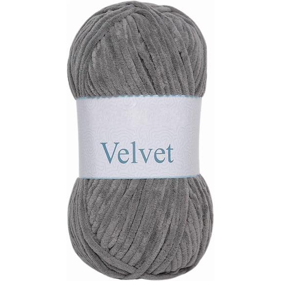 Velvet Chenille Blanket amigurumi Yarn for Crocheting and Knitting Super Bulky 100 gr (132 yds)