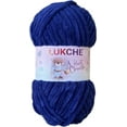thumbnail image 1 of Velvet Chenille Yarn Super Bulky Soft Yarn - 100g (75.4 yds) - Baby Blanket Yarn for Knitting Amigurumi Fancy Yarn for Crochet Weaving Crafts - Will Not Break or Splinter (Lavander,3 Skein), 1 of 9