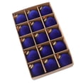 thumbnail image 1 of Velvet Christmas Balls Shatterproof Plastic Christmas Tree Decorations for Decorative Hanging Baubles Flocked Ball (15Pcs, 2.36Inch, 6cm), 1 of 8