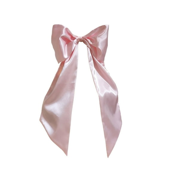 Velvet Christmas Bow,15.7''x43.3'' Christmas Extra Large Satin Bows,Christmas Tree Topper Bow Decorations for Home Xmas Tree Toppers Wreath Wall Birthday Wedding Engagement Party Decor(Pink)