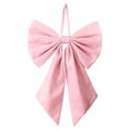 thumbnail image 1 of Velvet Christmas Bow Ornament Large 25x18cm for Tree Wall Wedding Birthday Home Decor, 1 of 8