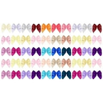 Velvet Christmas Bows for Christmas Tree, Ongmies Multi-Color All-Purpose Bows for Gift Wrapping, Scrapbooking and Diy Crafts, Christmas Decorations Indoor