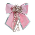 thumbnail image 1 of Velvet Christmas Bows for Christmas Tree Decorations Door Wreath Garland Bow Ornaments, for Gift Wrapping Wedding Home Holiday Party Decor (Pink), 1 of 6