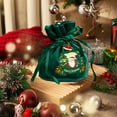 thumbnail image 1 of Taicans Velvet Christmas Gift Bags with Reindeer Antlers & Glitter Bow,Perfect for Holiday Gifts,Secret Santa,Candy Favors,Party Supplies & 2025 Xmas Decorations, 1 of 6