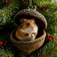 thumbnail image 1 of 8cm Forest Animals Decoration Christmas Tree Pendant Holiday Gift Outdoor Christmas Tree Decorations Gift Ornaments, 1 of 3