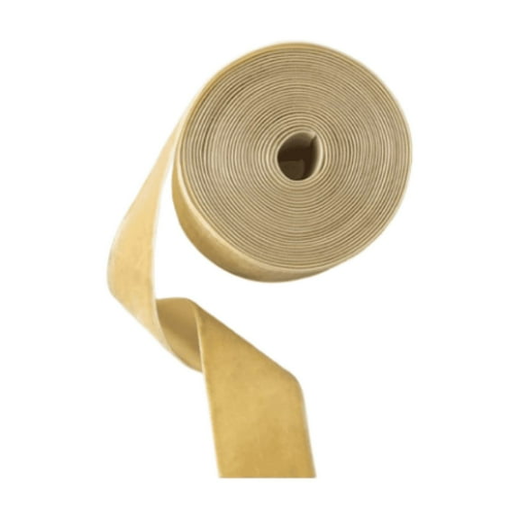 Velvet Christmas Ribbon – 20Ft Long 1.5in Wide Soft Flocked Decorative Ribbon for Gift Wrapping, Tree Decor, DIY Bows & Holiday Crafts, Beige