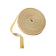 thumbnail image 1 of Velvet Christmas Ribbon – 33Ft Long 0.6in Wide Soft Flocked Decorative Ribbon for Gift Wrapping, Tree Decor, DIY Bows & Holiday Crafts, Beige, 1 of 5