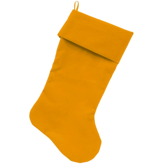 Velvet Christmas Stocking Blank, Plain (Available in 14 colors!)