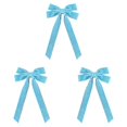 thumbnail image 1 of Velvet Christmas Tree Bows, 8.66-Inch Large Ribbon Bow Ornaments for Winter Wonderland, Pastel Holiday, Wreath, Garland, Wedding and Party Decor, 1 of 4