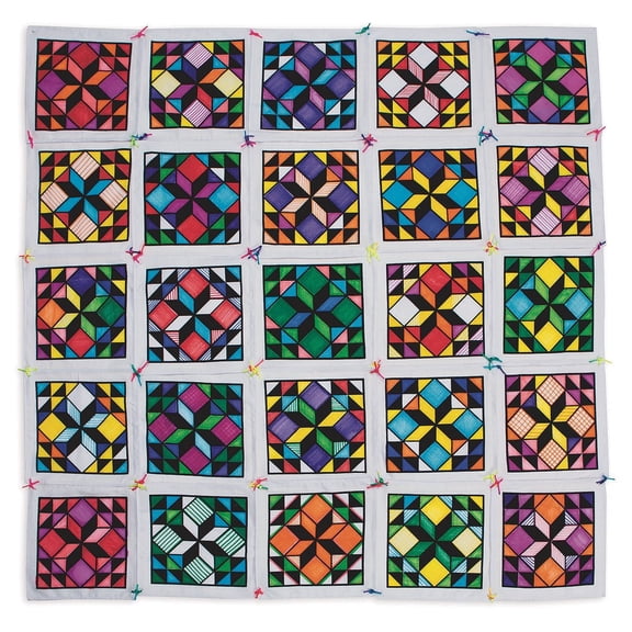 Velvet Collaborative Art Wall Hanging Quilt Pattern Kit