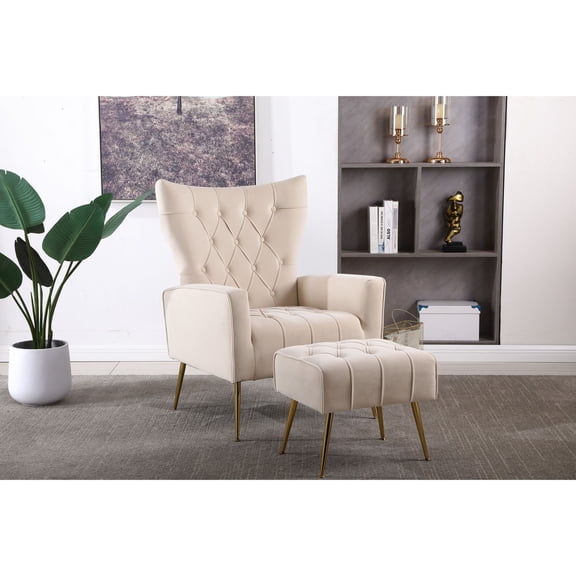 Velvet Covered - Sponge Seat - Bedroom - Relaxing Time