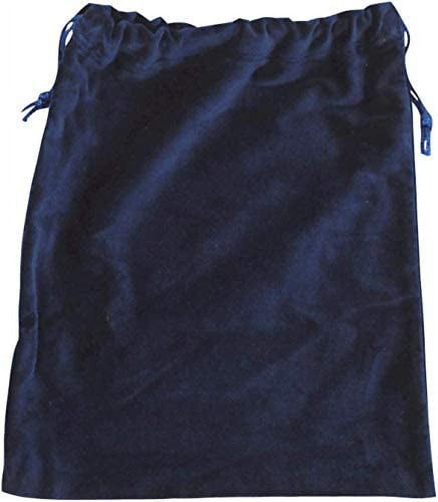 Velvet Cremation Urn Bag Drawstring Closure Adult Cremation Urn (Blue