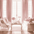 thumbnail image 1 of Velvet Curtains with Grommet, Thermal Insulated Super Soft Privacy Noise Reducing Light Blocking Velvet Curtains for Living Room, 4 Panels, 1 of 7