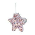 thumbnail image 1 of Velvet Decoration Christmas Stockings Two Color Beads Decoration Christmas Tree Decoration Pentagram Holiday Supplies, 1 of 4