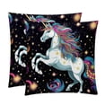 thumbnail image 1 of Velvet Decorative Throw Pillow Inserts with Chair Pillow Covers - Set of 2, Unique Patterns, Various Sizes 16x16, 18x18, 20x20 Inches for Home Decor and Special Occasions, 1 of 6