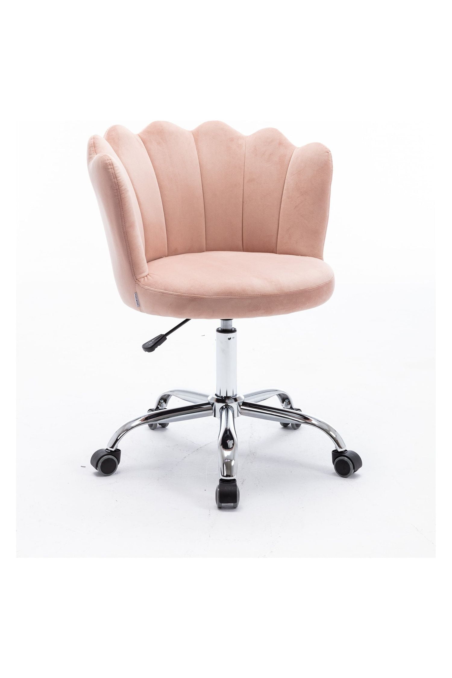 Velvet Desk Chair, Swivel Vanity Chair with Wheels Modern Leisure Chair