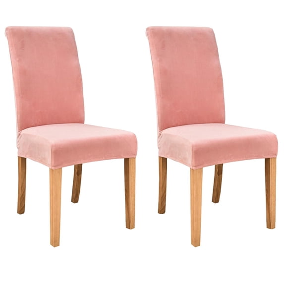 Velvet Dining Chair Covers, Stretch Chair Slipcover Chair Protector Elastic Soft Chair Covers for Dining Room for Living Room Kitchen-Teal-6