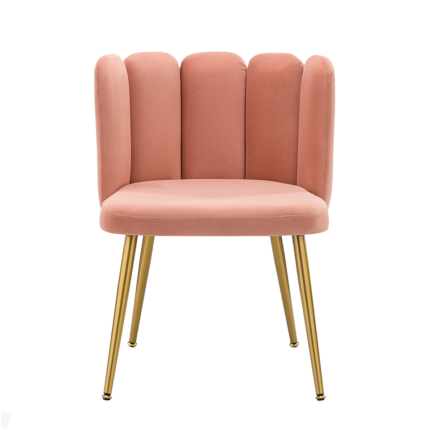 Velvet Dining Side Chair, Tina's Home Upholstered Accent Chair Metal