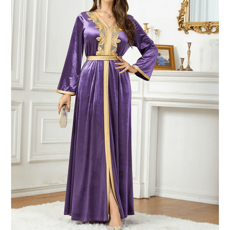 Velvet 2025 moroccan kaftan