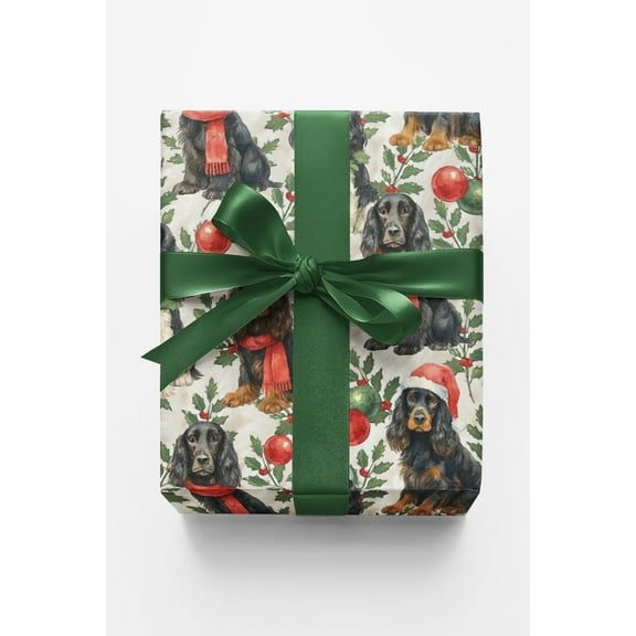 London Penny Premium Wrapping Paper - Velvet Ears, Christmas Cheers