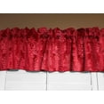 thumbnail image 1 of Velvet Embossed Damask Window Valance 54 Inch Wide, 1 of 10