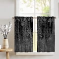 thumbnail image 1 of Velvet Embossed Victorian Damask Café Tier Curtains Window Treatment Kitchen Home Décor, 1 of 3