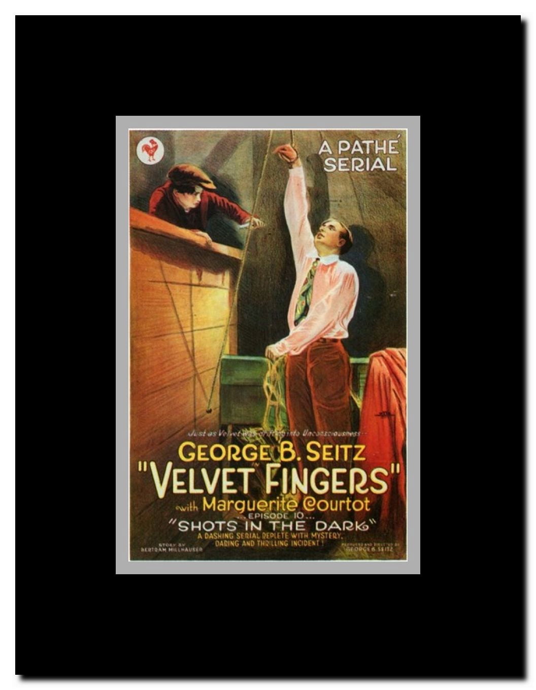 Velvet Fingers Framed Movie Poster