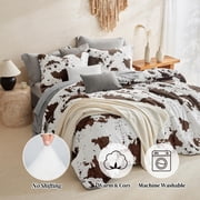 Parure De Couette Cuddi Duds Flanelle Motif écossais – King – Beige Et Bleu