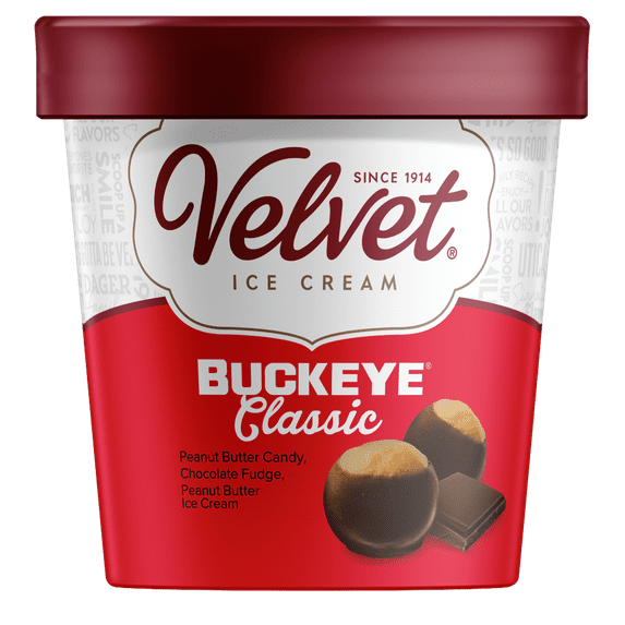 Velvet Ice Cream Buckeye Clasiic, 1 pint