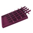 thumbnail image 1 of Velvet Jewellery Display Tray Box Case for Exhibit Bracelet Trinkets Show 4, 1 of 5
