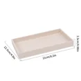 thumbnail image 1 of Velvet Jewelry Display Tray for Drawer Bracelet Earring Rings Jewelry Storage Box Organizer Case Holder Jewelry Display Boxes Beige- (1grid), 1 of 6
