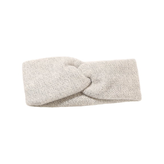 Velvet Knotted Headband for Women - Winter Ear Warmer Headwrap, Soft Stretchy Headband with Teddy Texture, Fashion Hair Accessory for Cold Weather, Outfit & Gift