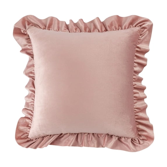Velvet Lace Pillow Cover - Elegant Design with Easy Disassembly and Washing, Perfect for Home Bedroom Living Room Decor