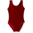 thumbnail image 1 of Velvet Leotard Child Suit - Red, Extra Large, 1 of 1