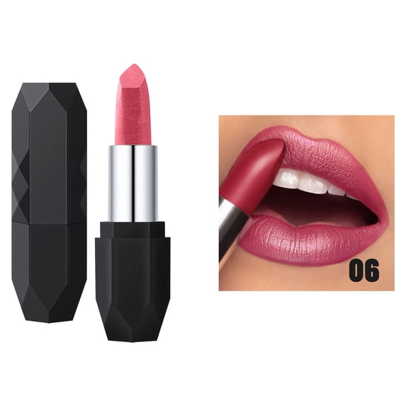 Velvet Lip Stain, Waterproof Matte Cosmetic, Long Lasting Makeup, High Pigment Tube with Casing, Bold Color Gloss for Party and Wedding