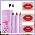 thumbnail image 1 of Velvet Lipstick Crayon Case, Matte Lipstick Pencil, Soft Nude Lipstick Pen Set, High Color Rendering, Portable Size, Moisturizing Maintenance, Not Fade Easily, 1 of 5